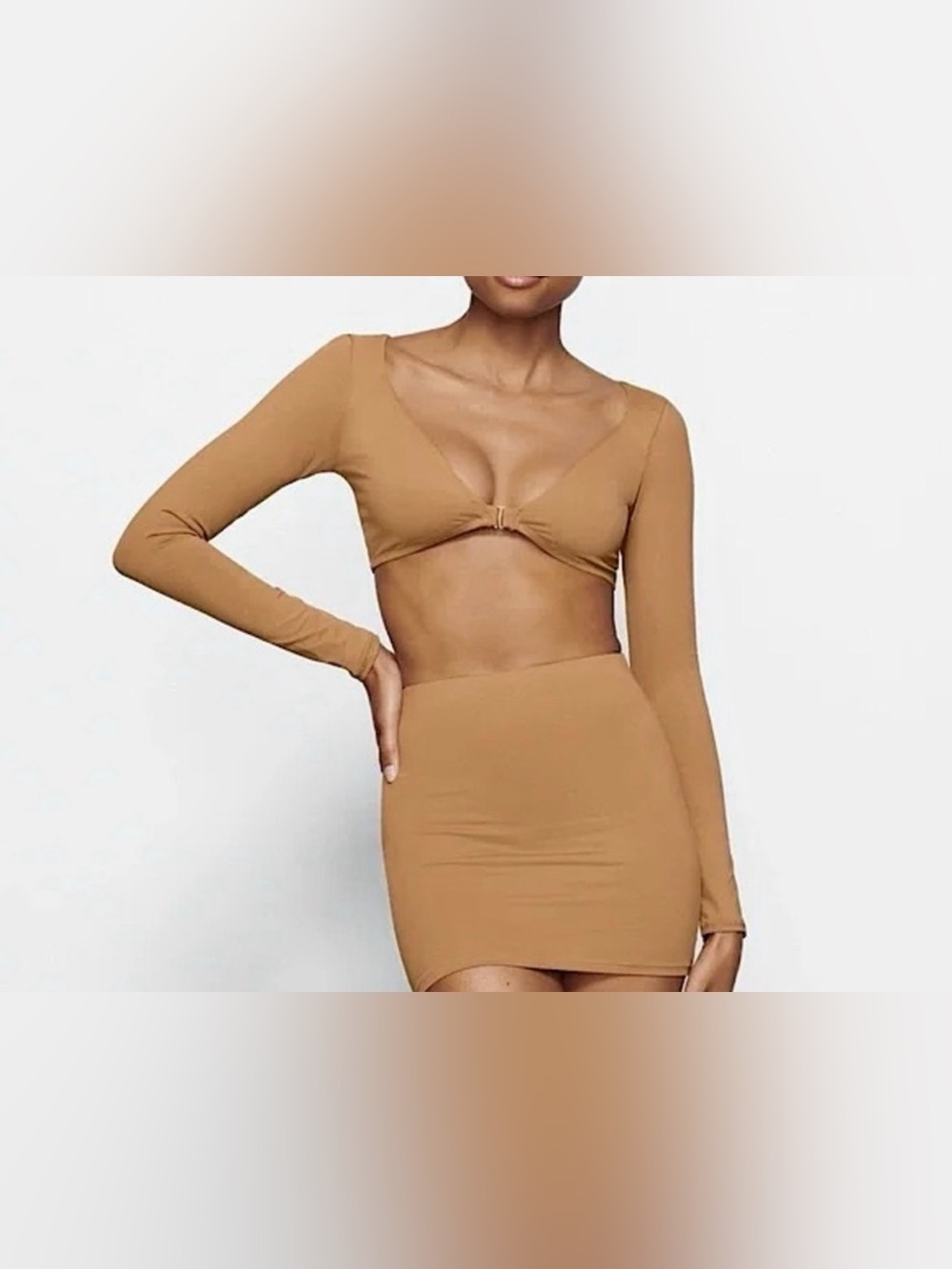 SKIMS Recycled Swim Long Sleeve NWT